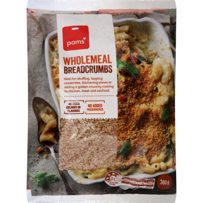 Pams Wholemeal Breadcrumbs