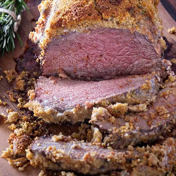 Roast-beef-horseradish-crusted